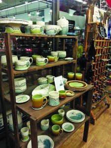 Owenhouse Ace Hardware offers locally made pottery.