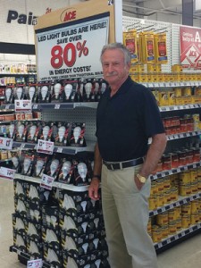 Bill Griffin of Griffin Ace Hardware promotes stores services, rather than pushing to be a price leader.