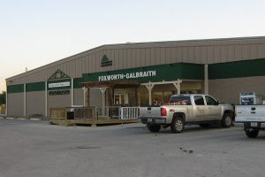 Foxworth-Galbraith began in 1901 when two families formed five lumberyards. 