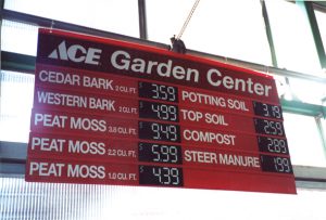 Ace garden center prices