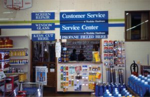 services offered signage