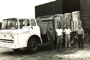 My father, Austin (right) sold the business to me in 1974 after 30 years of ownership.