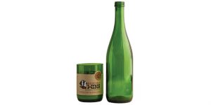 Wine Bottle Candles