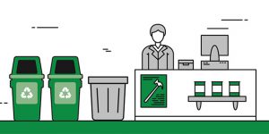 in-store recycling