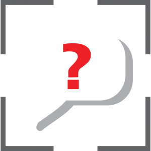 question speech bubble