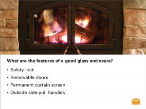 Fireplace safety screenshot