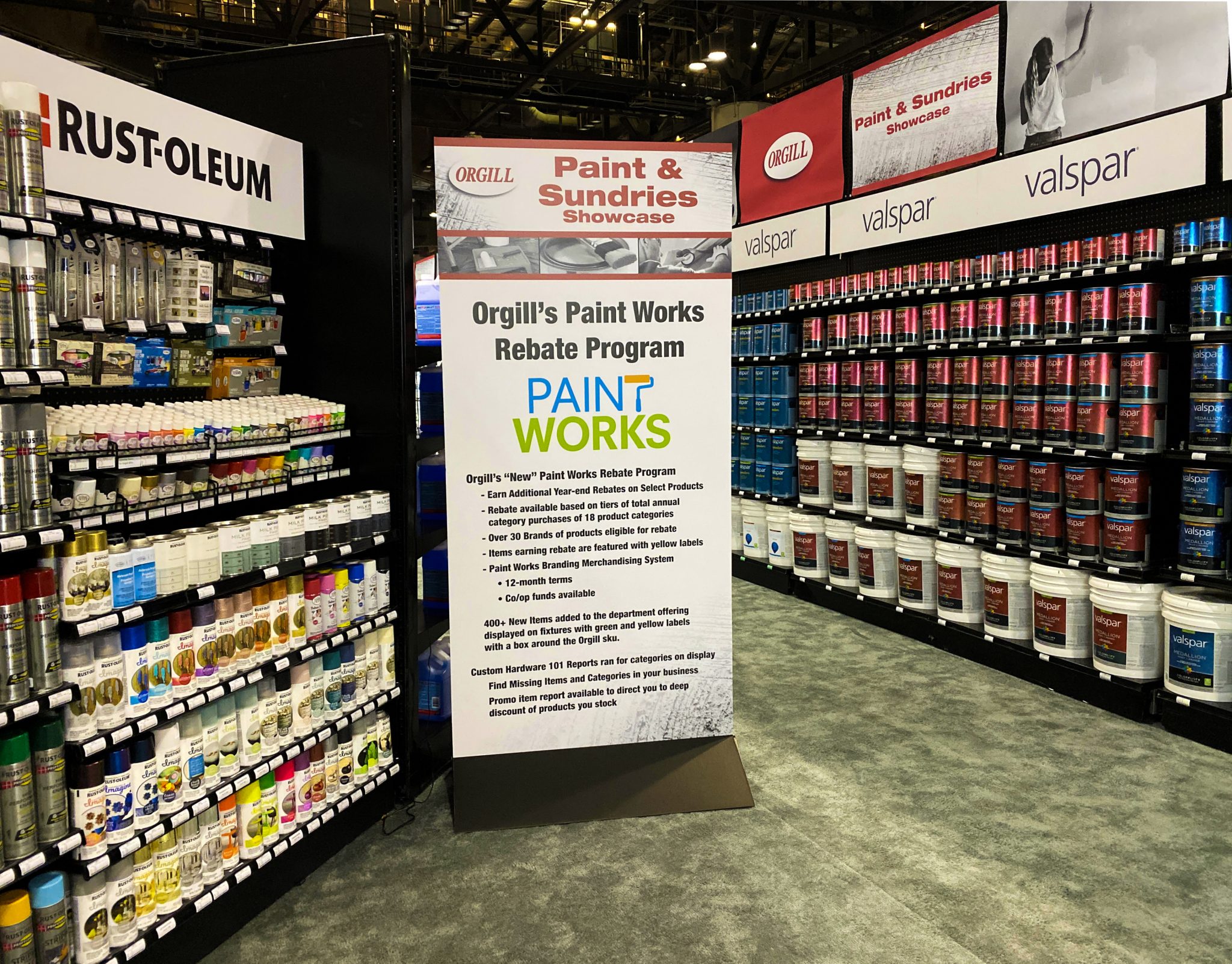 Paint, Impulse and Dealer Services Top the List at the Orgill Spring