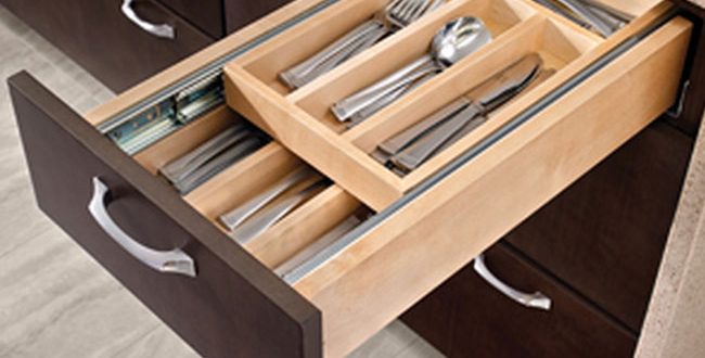 drawers organized