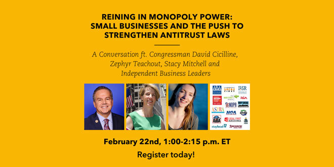 Strengthening Antitrust Laws