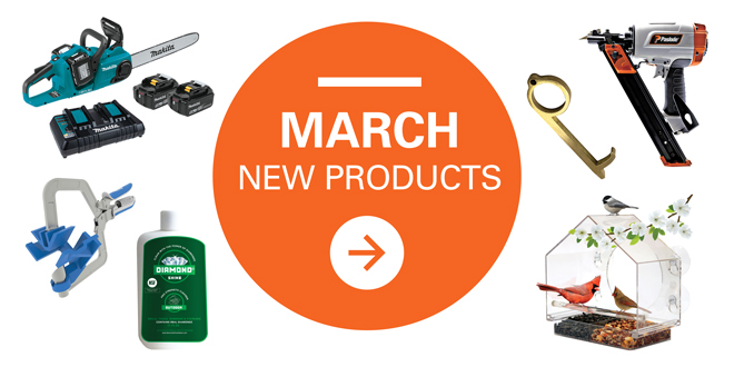 March New Products