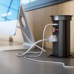 pop-up power outlet