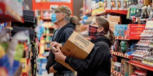 Soft Skills hardware store employee helping customer
