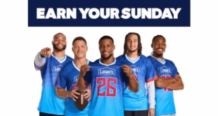 Lowe's earn your sunday campaign