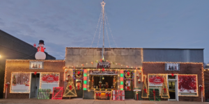 A&M Home Center christmas display