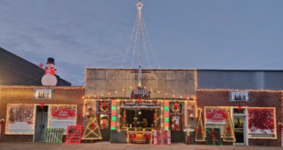 A&M Home Center christmas display