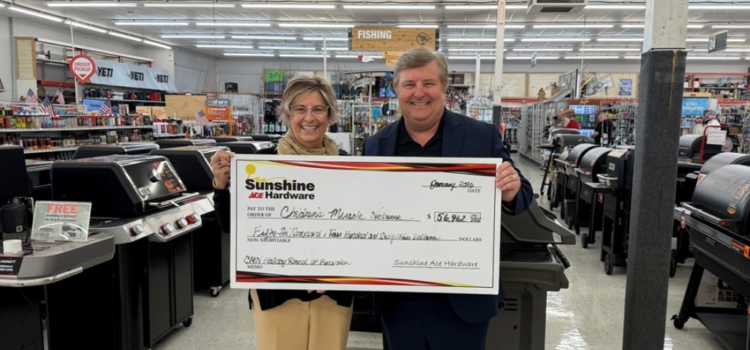 Sunshine Ace Hardware Surpasses $500,000 in Donations to Children’s Miracle Network