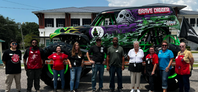 El Toro Loco Stampedes into Sunshine Ace Hardware for Monster Truck Night