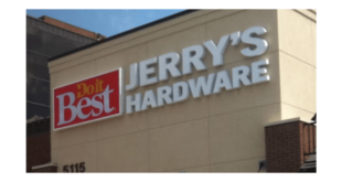Jerry's hardware purchased