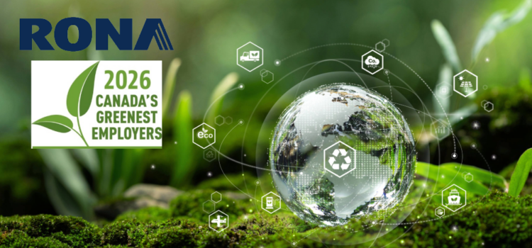 RONA Named One of Canada’s Greenest Employers