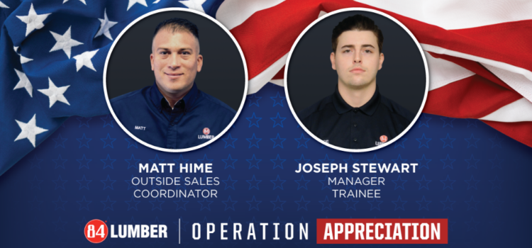 84 Lumber Honors Veterans Through Military Appreciation Month Campaign
