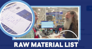 Lowe's Material Lists