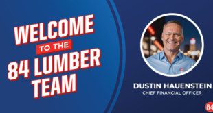 84 lumber new CFO