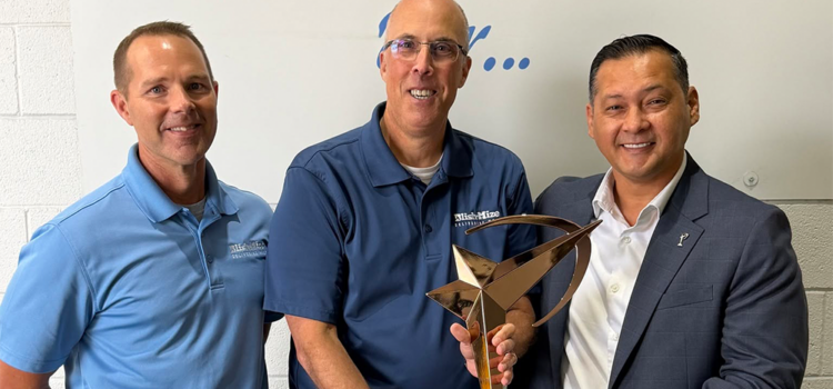 Blish-Mize Presented With Statewide Award
