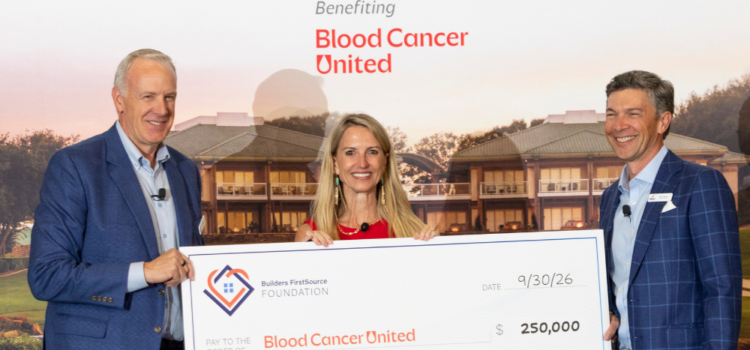 Builders FirstSource Raises $1.6 Million for Blood Cancer United